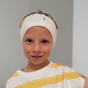Jednovrstvová čelenka – LIGHT HEADBAND Prírodná biela