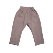 Menčestrové nohavice – CORDUROY PANTS Púdrová ruža – Obrázok 3