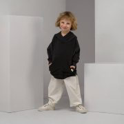 Mikina s kapucňou – OVERSIZED HOODIE Antracitová