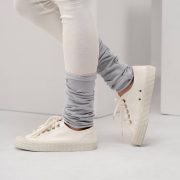 Návleky na nohy – LEG WARMERS Svetlá sivá