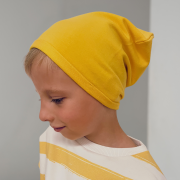 Jednovrstvová čiapka – LIGHT BEANIE Žltá