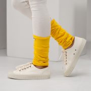 Návleky na nohy – LEG WARMERS Žltá