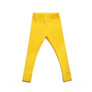 Rebrované legíny – RIBBED LEGGINGS Žltá – Obrázok 2