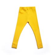 Rebrované legíny – RIBBED LEGGINGS Žltá – Obrázok 3