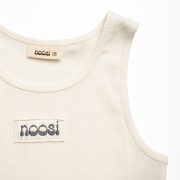 Top tielkový - TANK TOP Prírodná biela – Obrázok 4