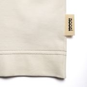 Tričko s krátkym rukávom – DOUBLE LOGO T-SHIRT Prírodná biela / antracit – Obrázok 4