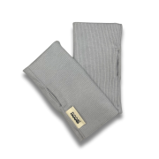 Bezprstové rukavice – RIB FINGERLESS GLOVES Svetlá sivá – Obrázok 2