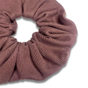 Gumička do vlasov – SCRUNCHIE  Hnedá – Obrázok 2