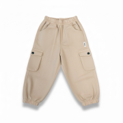 Kapsáčové nohavice – CARGO PANTS Béžová – Obrázok 2