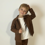 Vrchná košeľa – CARGO OVERSHIRT Hnedá