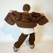 Kapsáčové nohavice – CARGO PANTS Hnedá – Obrázok 2