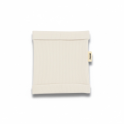 Rebrovaný nákrčník – RIB NECKWARMER Prírodná biela