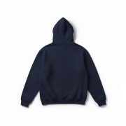 Mikina s kapucňou - noosi HOODIE Tmavá modrá / biela – Obrázok 4