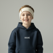 Rebrovaná čelenka – RIB HEADBAND Prírodná biela