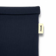 Rebrovaný nákrčník – RIB NECKWARMER Tmavá modrá – Obrázok 2