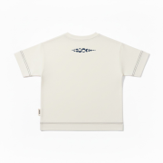 Tričko s krátkym rukávom – SAILOR T-SHIRT Prírodná biela – Obrázok 3