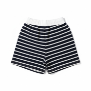 Šortky pásik - STRIPED SHORTS Modrý pásik – Obrázok 3