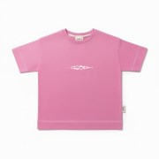 Tričko s krátkym rukávom – SIGNATURE T-SHIRT Ružová / biela – Obrázok 2