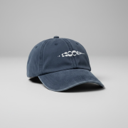 Šiltovka – WASHED DENIM CAP Modrá – Obrázok 2