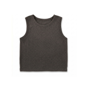Top - ESSENTIAL TANK TOP Antracitová – Obrázok 3