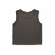 Top - ESSENTIAL TANK TOP Antracitová – Obrázok 4