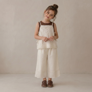 Culotte nohavice – MADEIRA PANTS Béžová