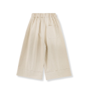 Široké nohavice – WIDE LEG PANTS Béžová – Obrázok 4