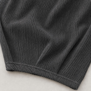 Menčestrové nohavice – CORDUROY BALLOON PANTS Antracitová – Obrázok 4