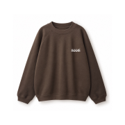 Mikina bez kapucne – CREWNECK SWEATSHIRT Hnedá – Obrázok 2