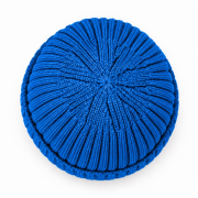 Pletená čiapka - RIB KNIT BEANIE Kráľovská modrá – Obrázok 3
