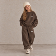 Rastúce barrel nohavice – BARREL PANTS Hnedá