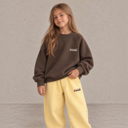 Mikina bez kapucne – CREWNECK SWEATSHIRT Hnedá